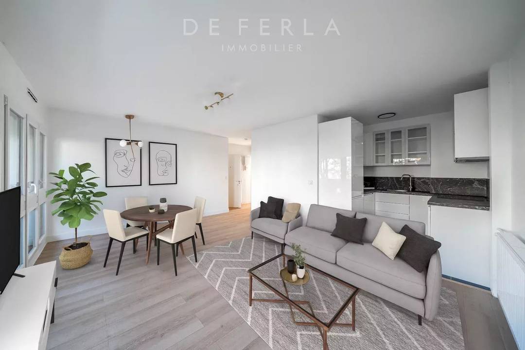 4 pièces de 70m2 avec balcons refait à neuf - Rueil-Malmaison