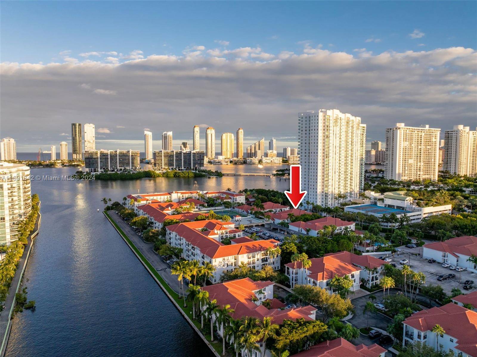 WATERFRONT COMPLEX ! Fully Renovated 2b 2b Gated community of Village by the Bay Heart of Aventura !