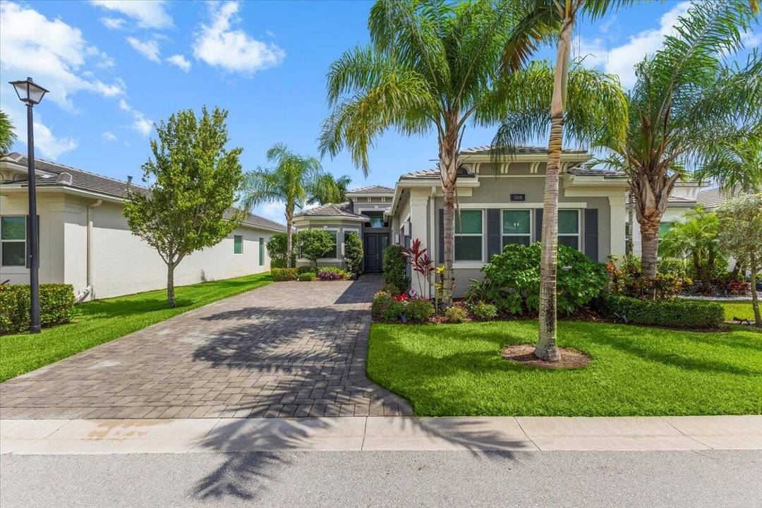 Welcome to this elegant 3 bedroom, 3 bath residence nestled in one of the areas most desirable active adult community of Valencia Sound.