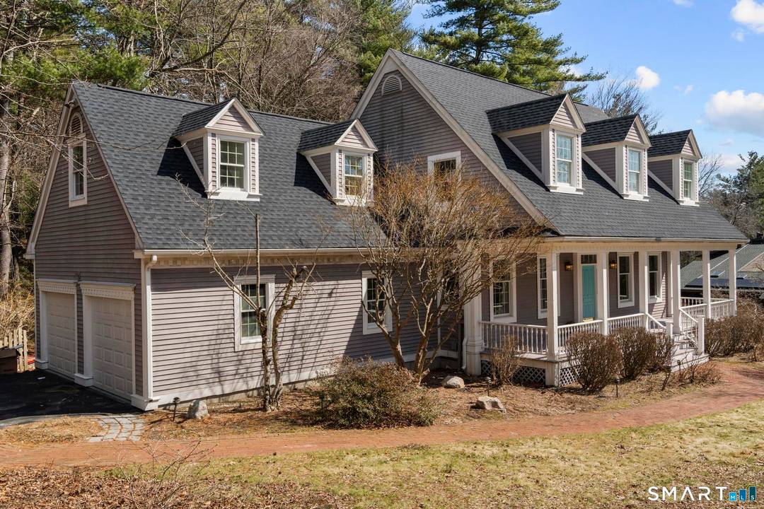 Welcome to 9 Thompson Hill Rd in the charming town of Collinsville where modern updates meet peaceful, private living.