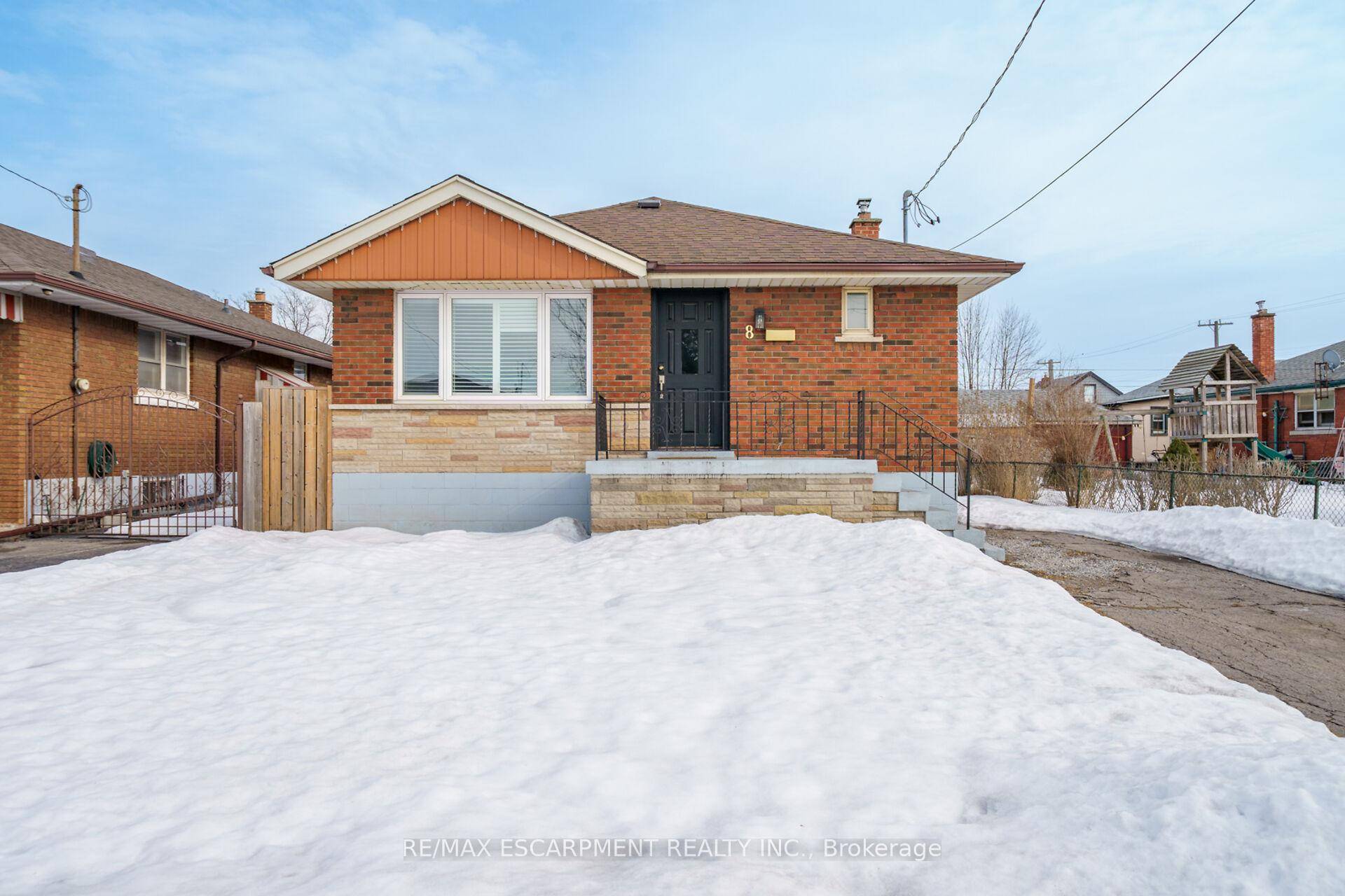 Located in the loving Stoney Creek, 8 Shynal Ave is a completely Renovated, brick Bungalow with a separate 1 bedroom apartment.