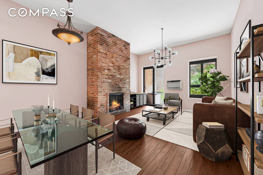 2BR 2BA 1, 250 SF 11' Ceilings Large Balcony Low Monthlies A rare find an expansive, sun filled two bedroom, two bathroom home in a quintessential pre war brownstone walk ...