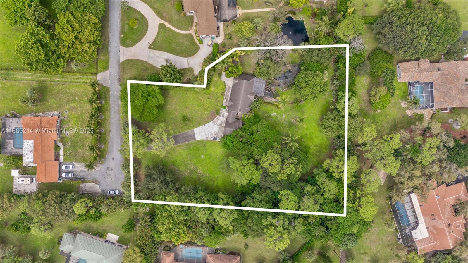 A hidden haven 1. 5 acres of pure potential in the heart of Parkland secluded, serene, and surrounded by multimillion dollar estates.