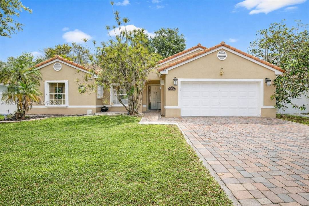 Meticulously maintained, turnkey 3 bedroom, 2 bath home in the highly sought after Trilogy at Flamingo Estates in West Miramar.