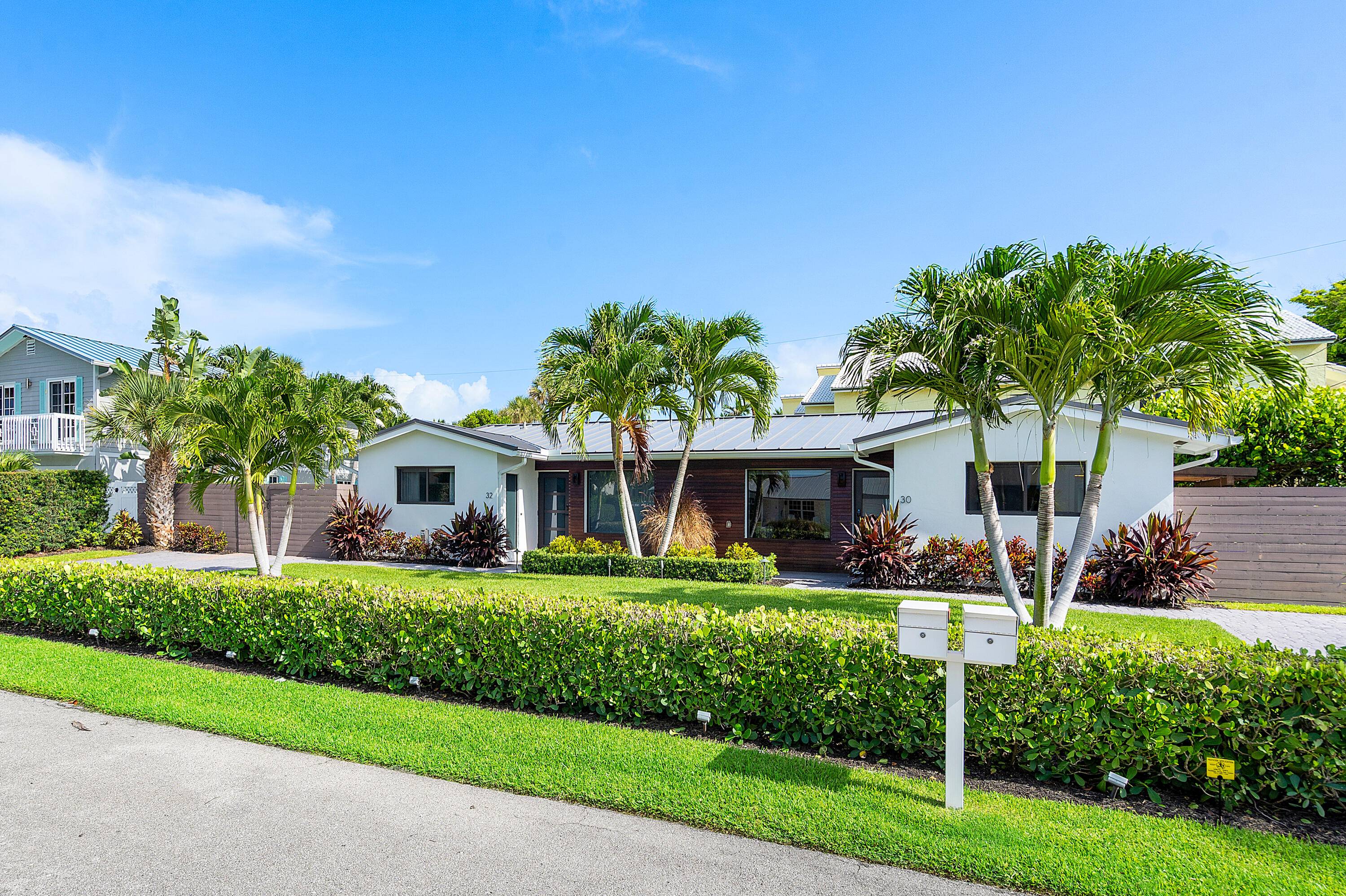 Ocean Ridge's most private and peaceful streets is now offering your beach oasis.