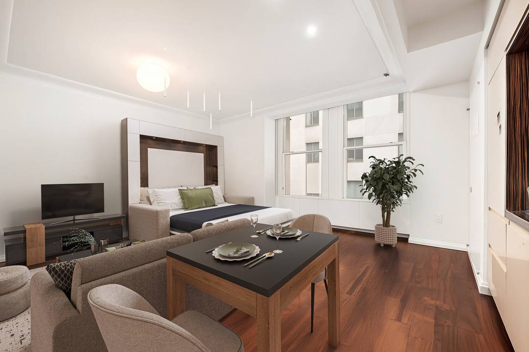 Discover refined luxury at Unit 708 in the Cipriani Club Residences, 55 Wall Street.