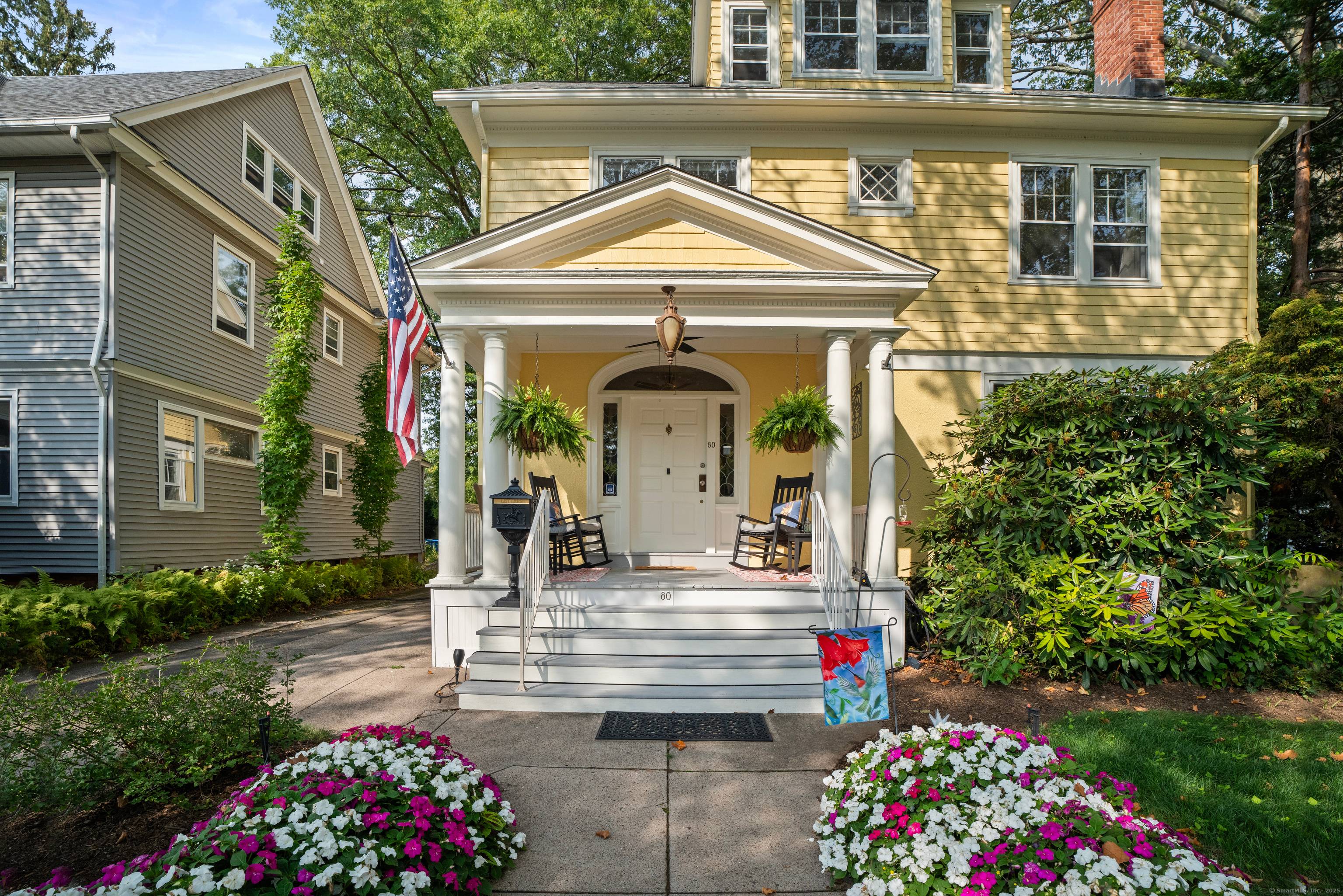 Whether it's cozy evenings by one of the two working fireplaces or quiet mornings with coffee on the front porch, this home has a comforting warmth that's both physical and ...