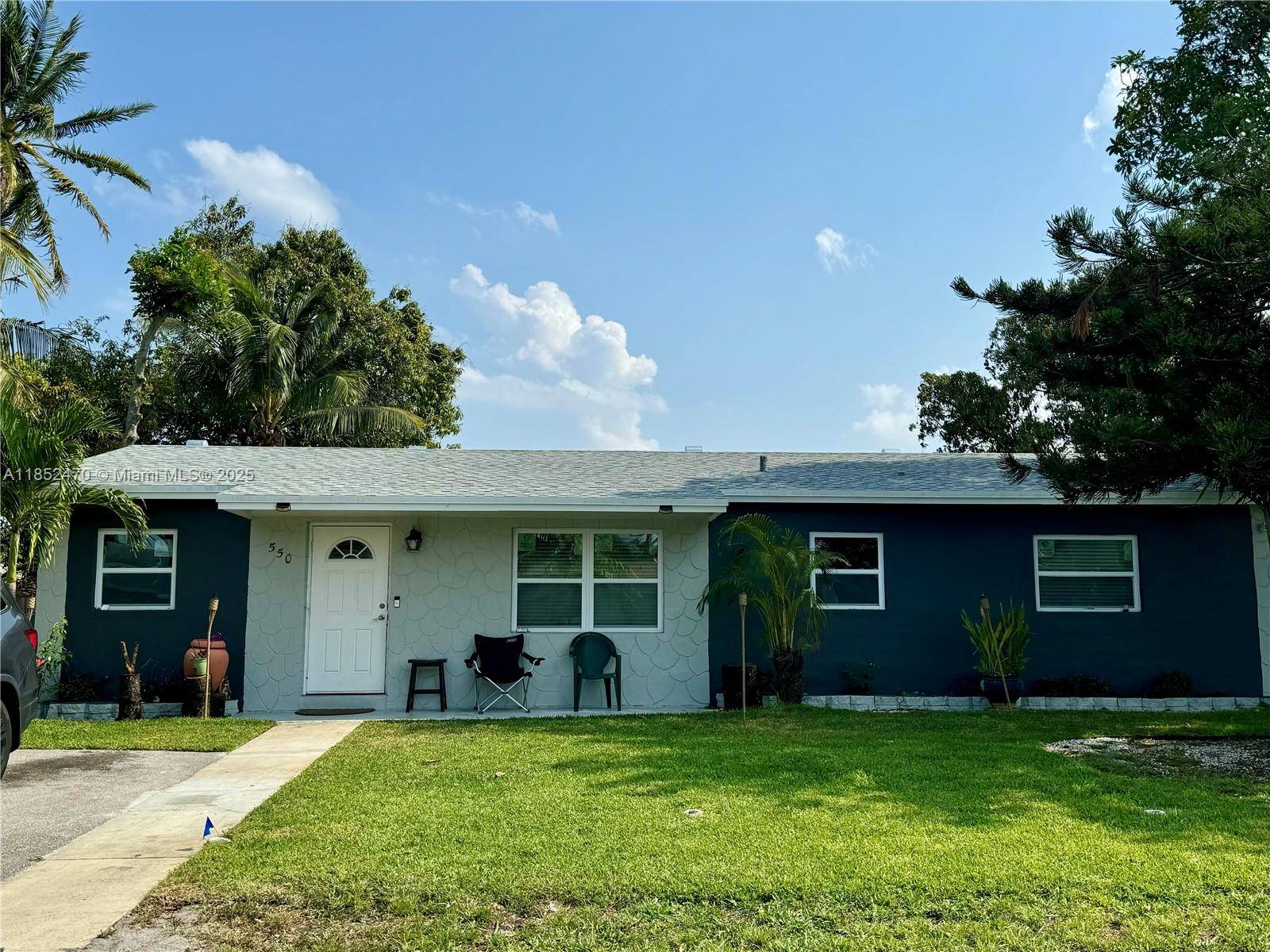 Beautiful, Renovated And Fully Permitted 3 Bed 2 Bath Single Family Home With 200 Sq Ft Enclosed Florida Room.