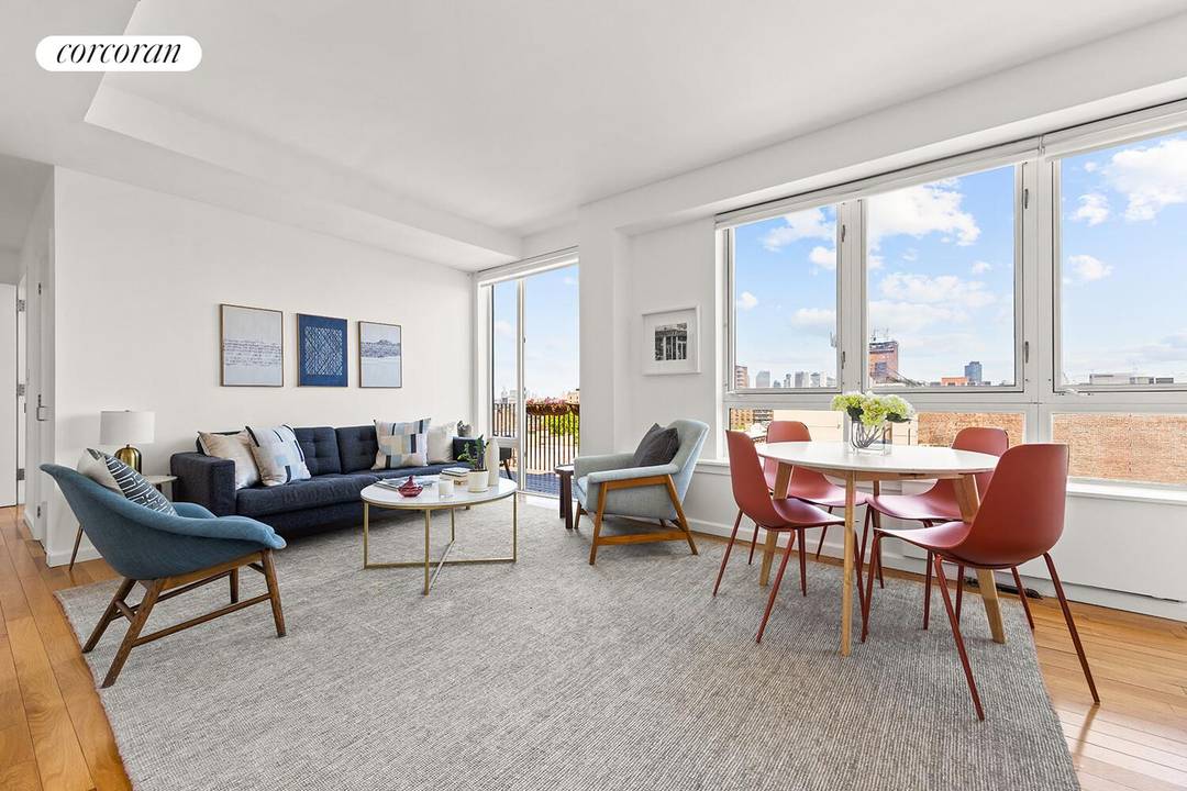 Welcome to 276 13th Street 7D, a sun drenched, updated three bedroom, two bathroom penthouse that offers exceptional light and views with a blend of functional design and expansive private ...
