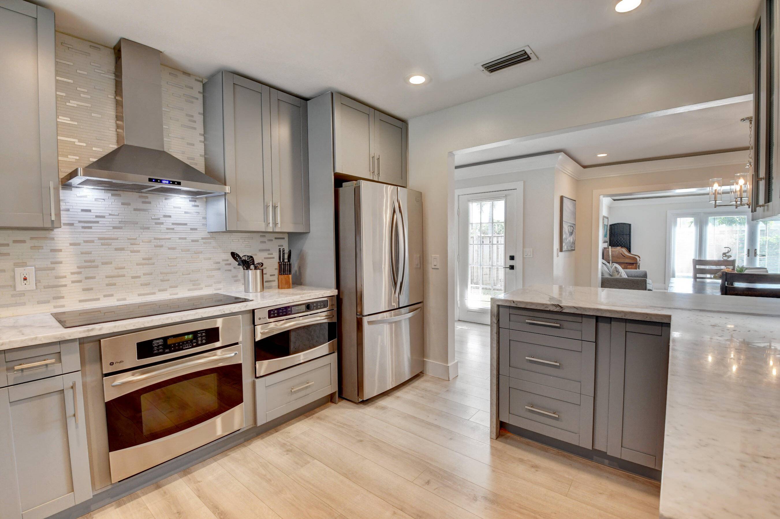 Available July 15. Beautifully renovated unfurnished rental in east Boca Raton.
