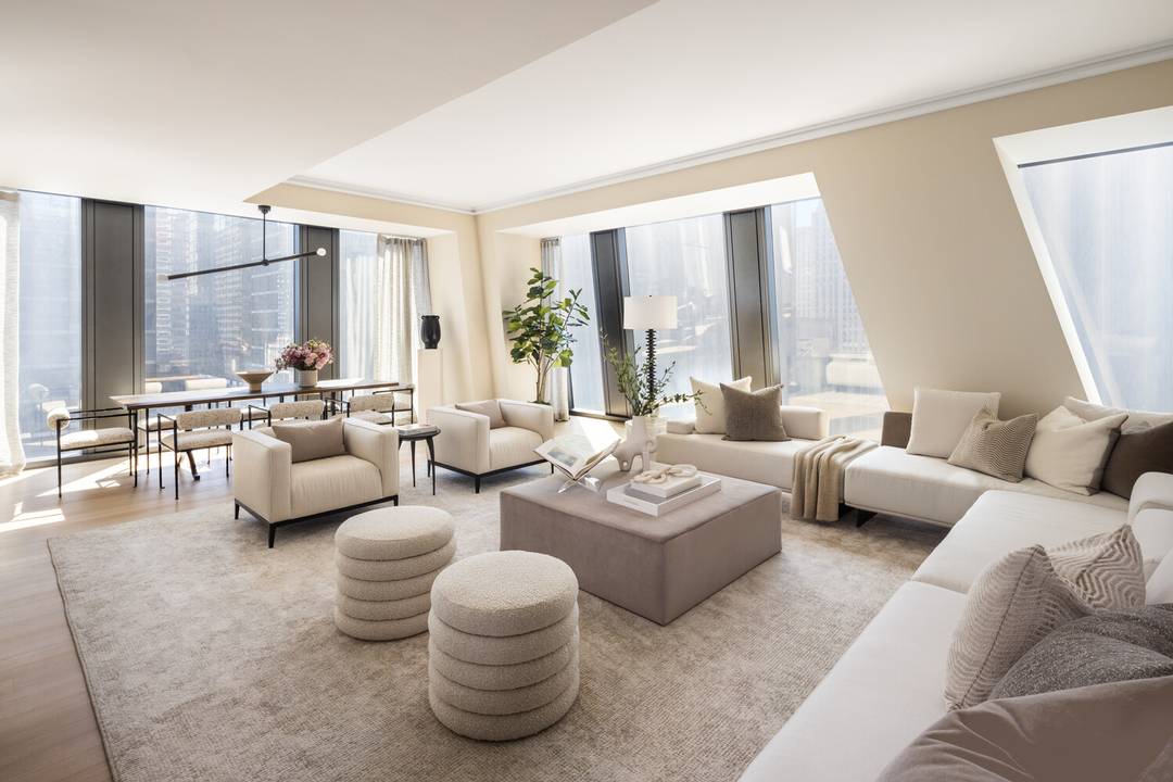 Combining superb sophistication and craftsmanship with the intimate feeling of home, Residence 20D at 53 West 53 comprises 2, 650 square feet, offering two bedrooms, two and a half bathrooms, ...