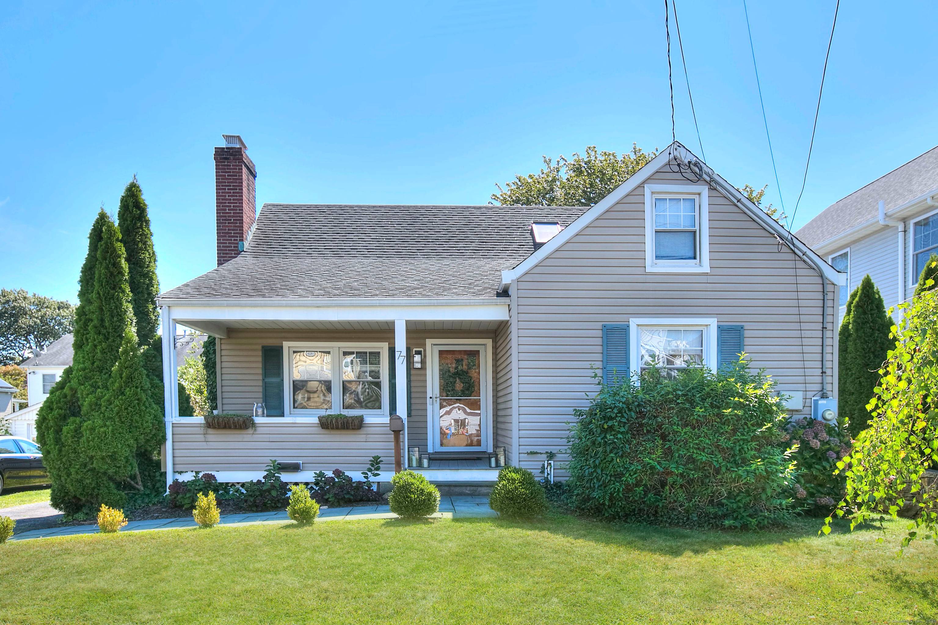 Welcome to this charming cape style home, perfectly situated on a quiet cul de sac just minutes from the sand and shoreline of Cove Beach.