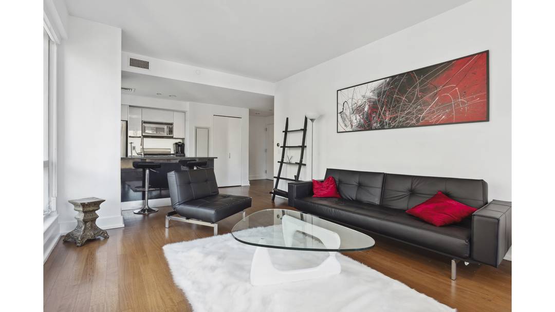 Welcome to your urban oasis at 350 West 42nd Street, Unit 20F !