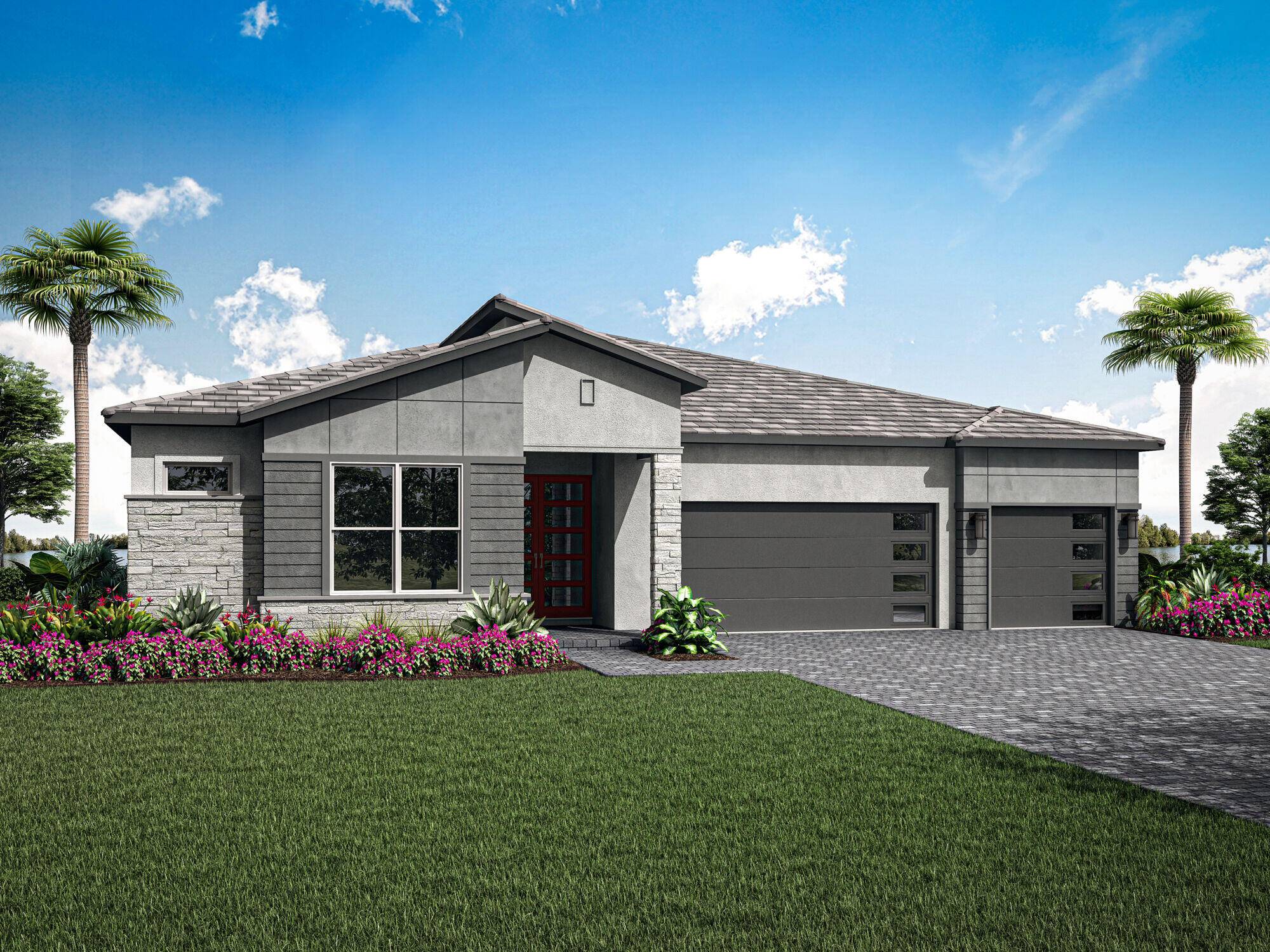 The 2, 942 square foot Noble floorplan offers comfortable, spacious living space in an attractive, one story configuration.