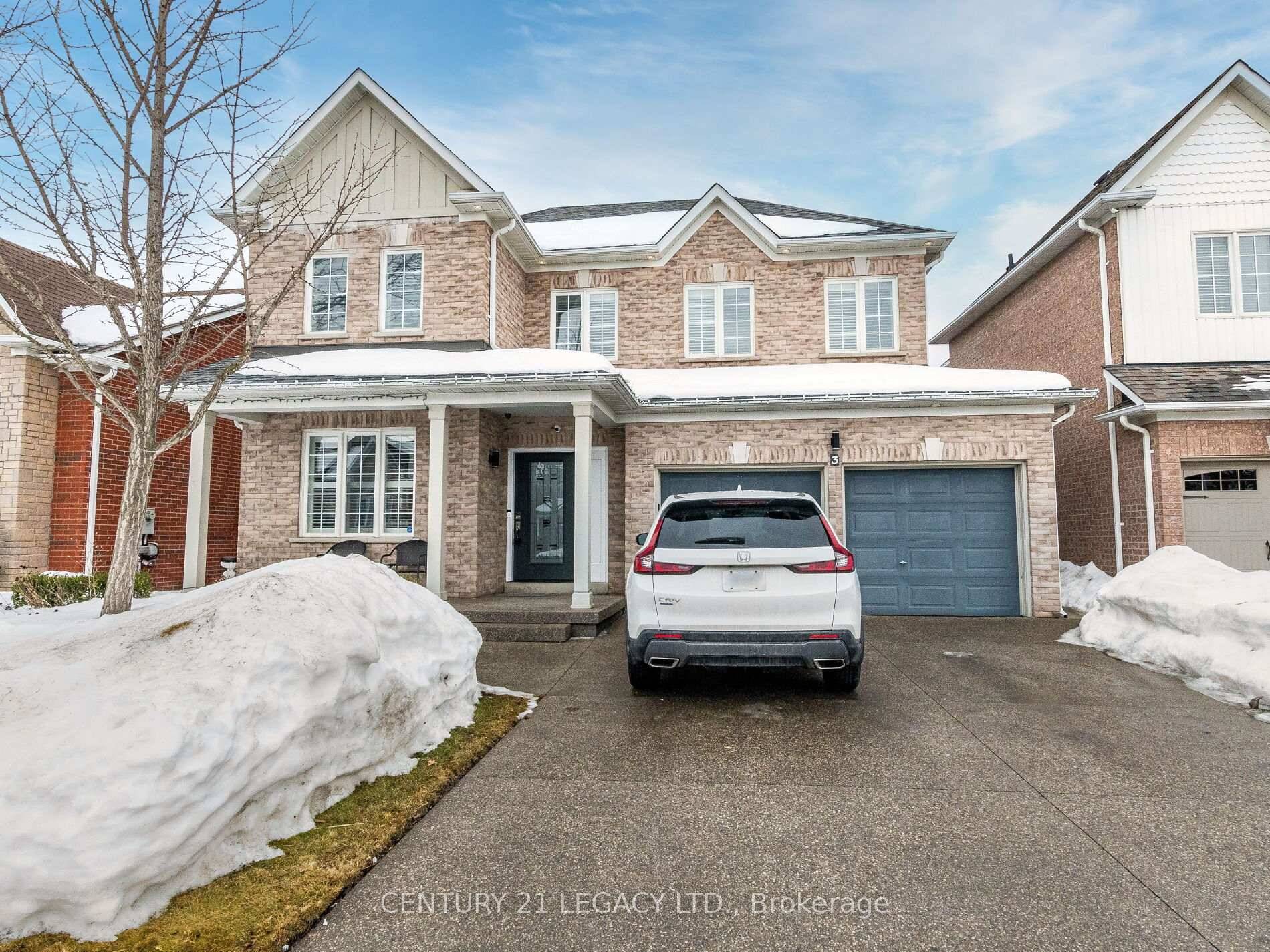 Simply Stunning 4 Bedroom Detached House In Prestigious Vales Of Castlemore With Legal Finished Basement Apartment.