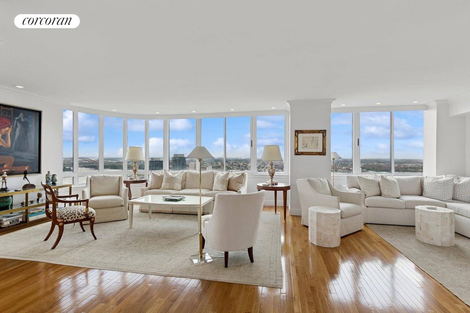 Welcome to The Channel Club Condominium and Apartment 33A, a 4 bedroom 4 bath home high atop the Upper Eastside.