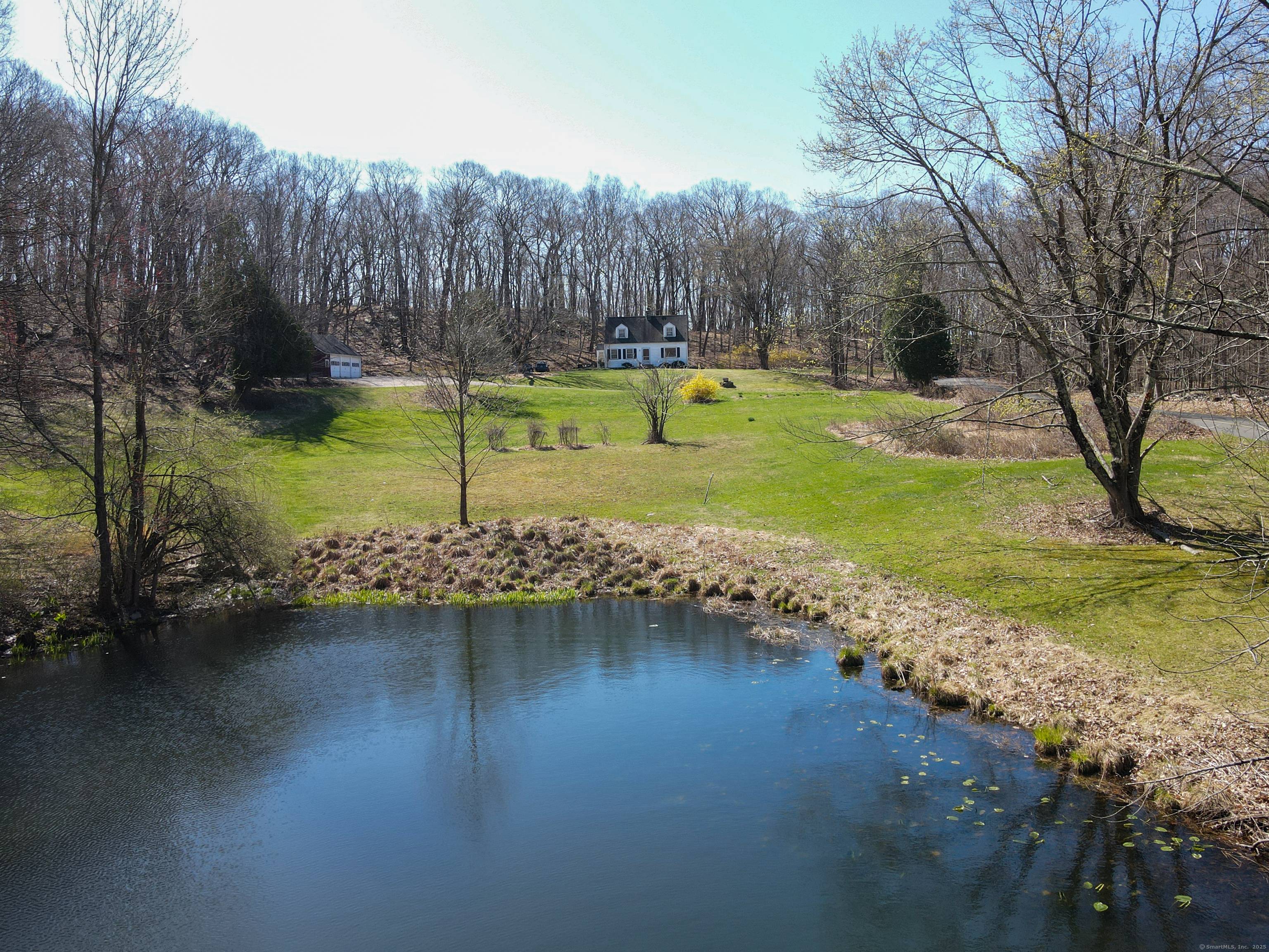 37. 5 acres in a bucolic setting surrounded by protected land, providing an abundance of privacy with space to play, garden, ride your horse, be a hobby farmer, ice skate ...