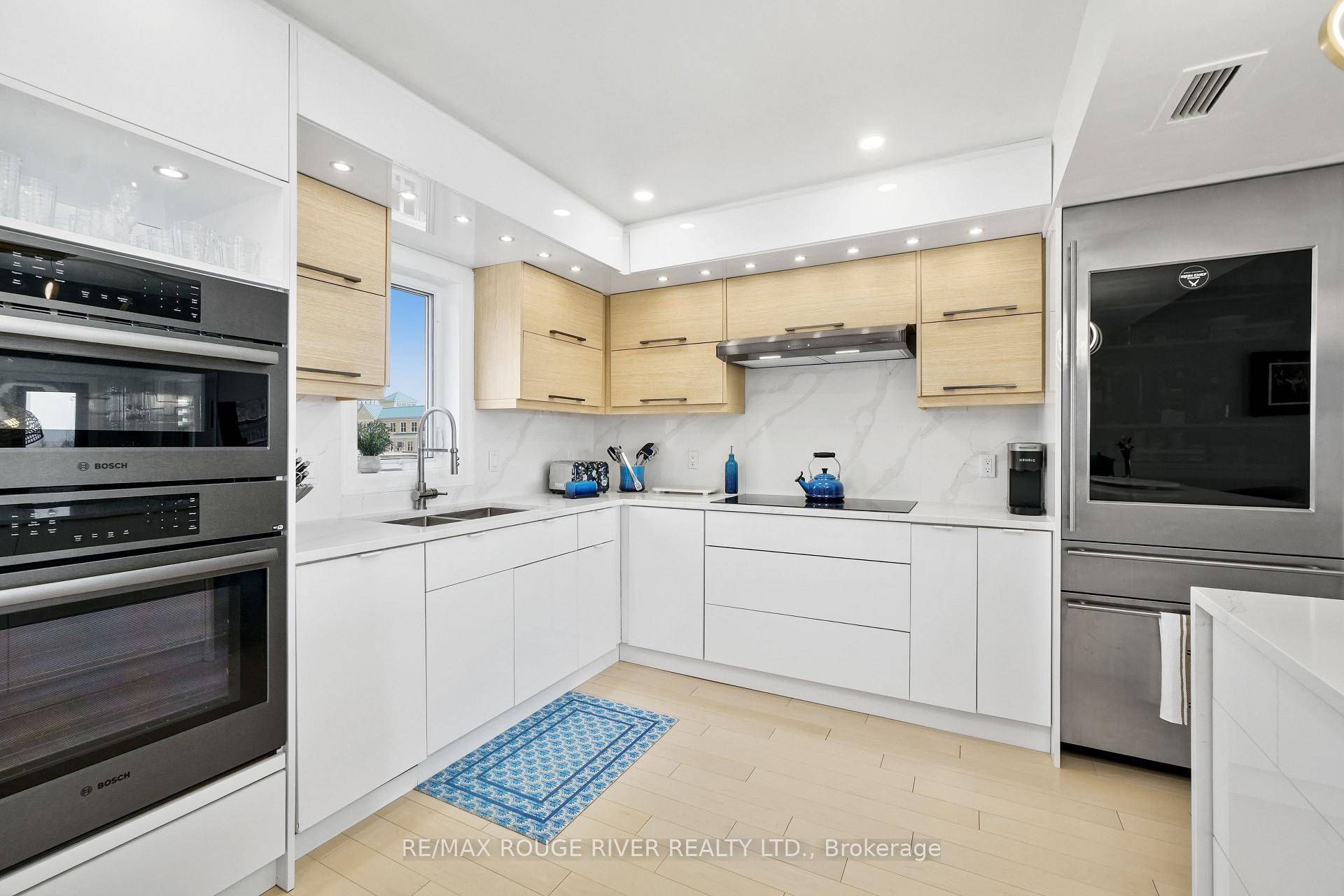 Be inspired in your every day from this impressive corner penthouse, where elevated design meets unmatched views of Lake Ontario and Cobourg's iconic lighthouse.