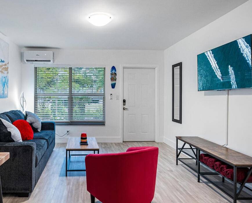 Unique investment opportunity to acquire a fully renovated, turnkey 8 unit apartment building situated on a generous 12, 516 SF lot just half a block from Biscayne Bay in Miami's ...