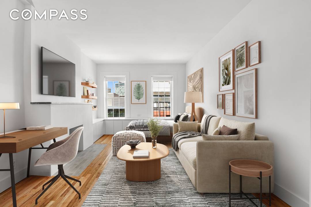 Quiet High Floor Gem, Fully Renovated and Move In Ready West Village perfection on cobblestone West 12th Street.