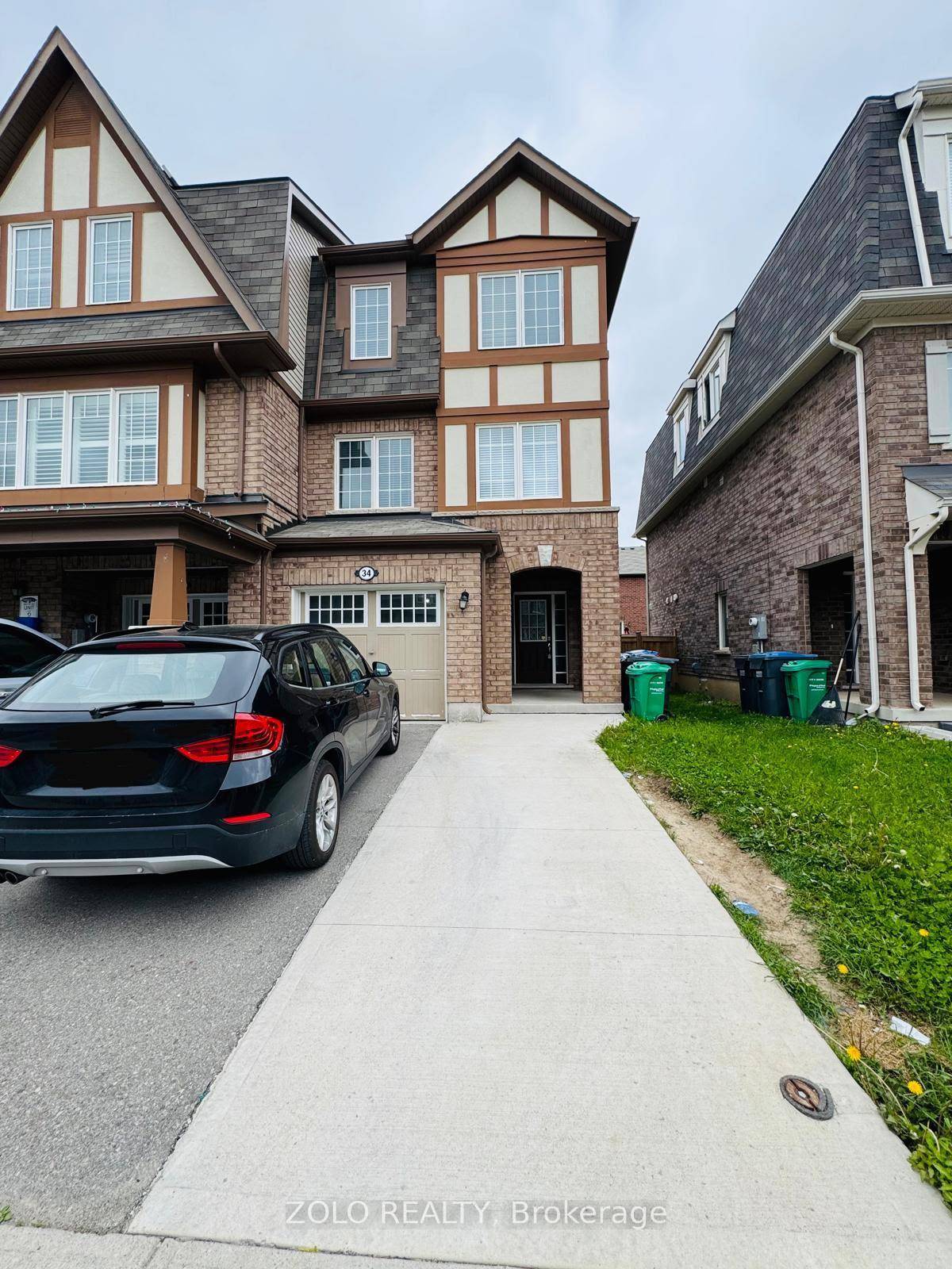 Immaculate Bright End Unit Freehold Townhouse Feels Like Semi With Separate Rental Potential.