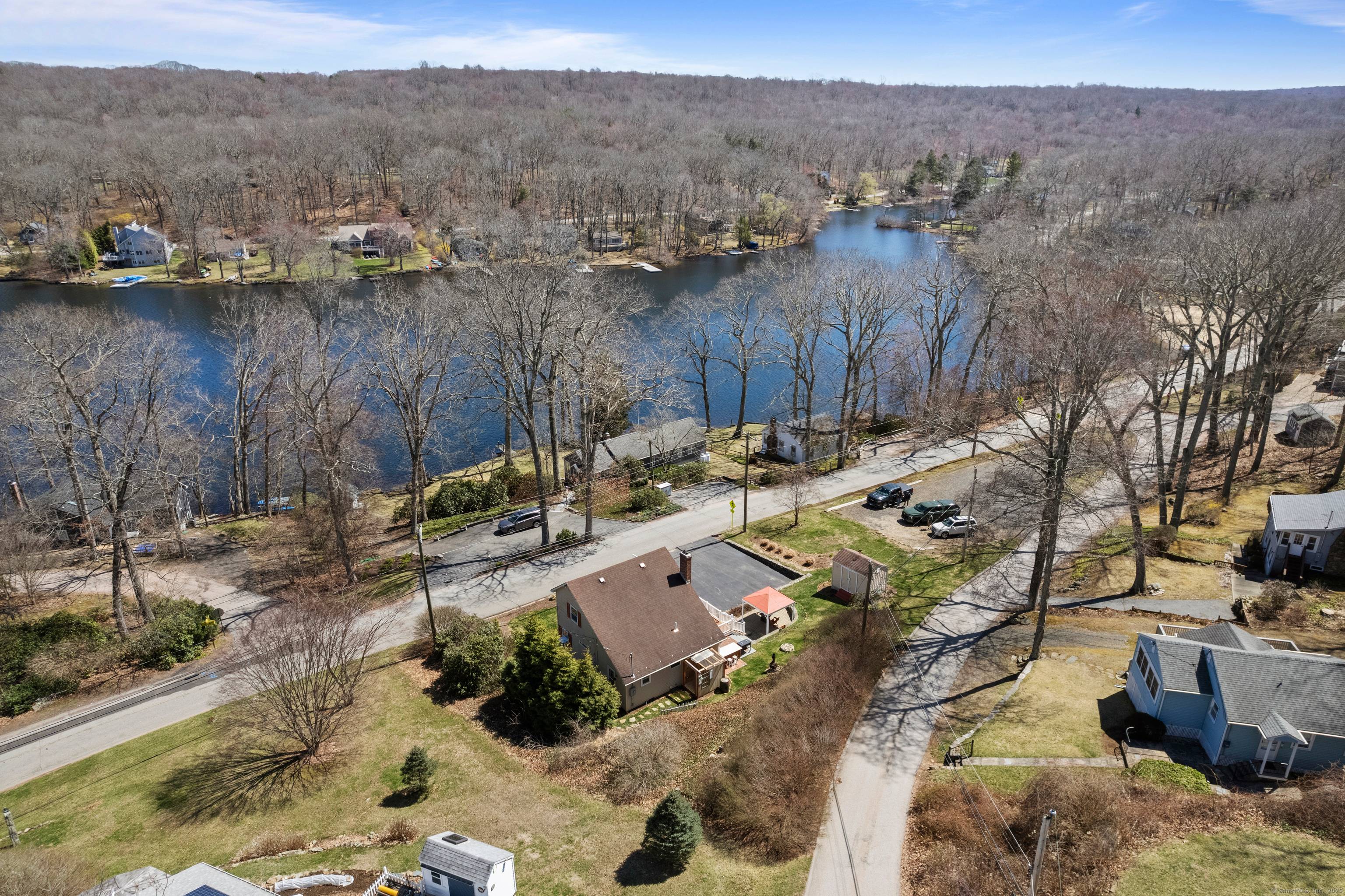 This lakeside community is all about the quiet view and the ammenities !