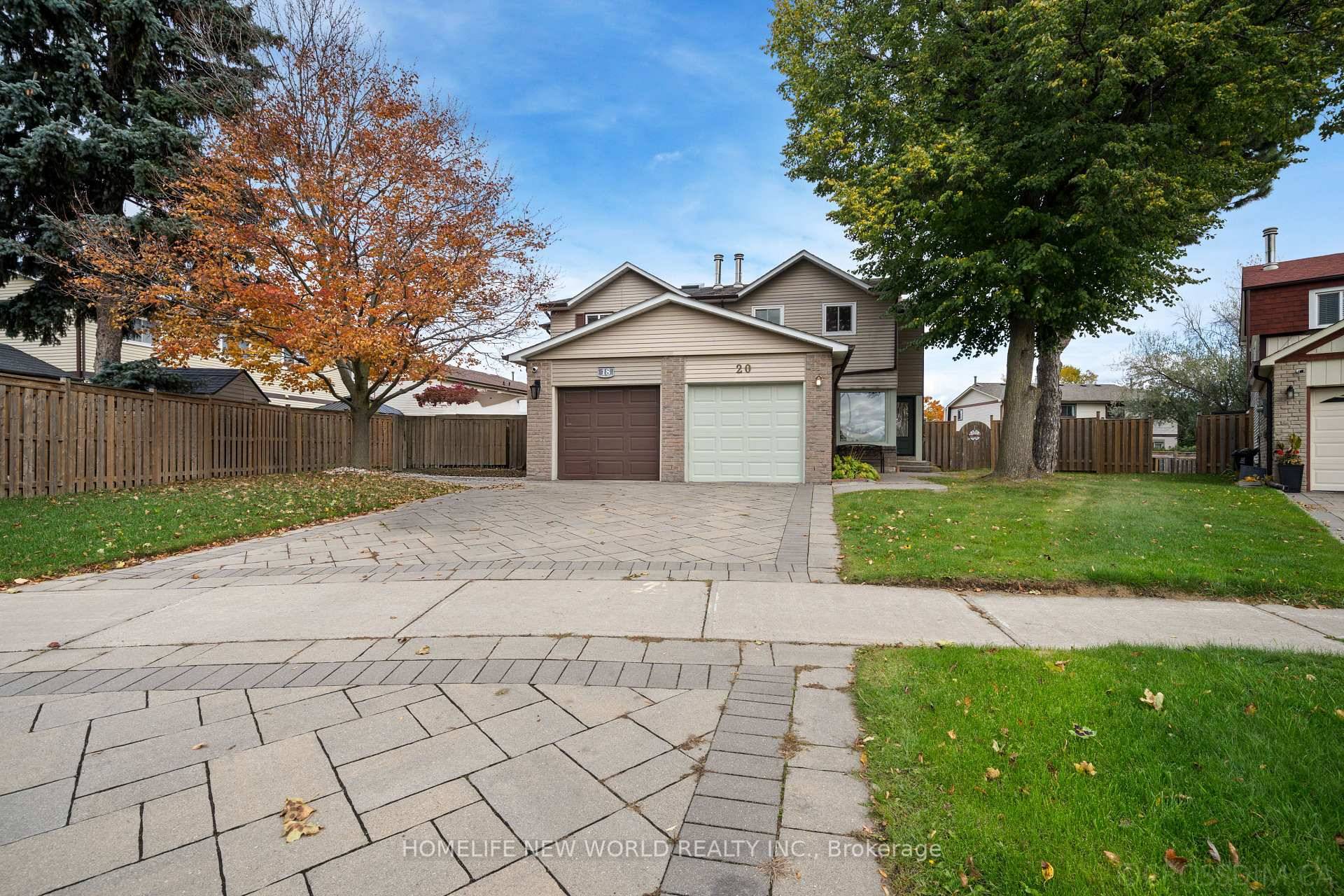 Welcome To This Bright And Spacious Semi Detached Home Located On A Quiet Exclusive Cul De Sac Enjoy Privacy With Friendly Neighborhood This House Situated Right Across An Open Fields ...