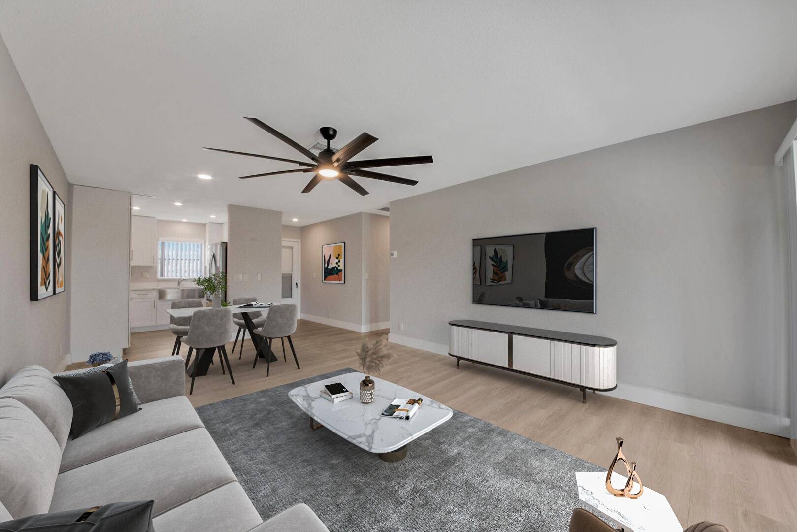 Welcome to this meticulously renovated 2 bedroom, 2 bathroom villa nestled in the serene community of Cresthaven.