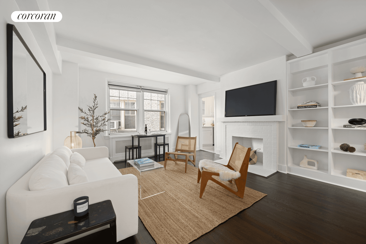 TASTEFULLY RENOVATED South East facing, pin drop QUIET, move in ready studio located on the 9th floor of a building in the heart of the West Village.