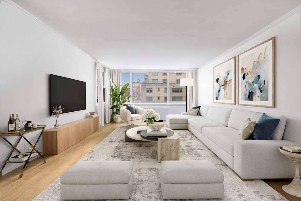 176 East 71st Street, 14D 2 BEDROOM Light Filled Corner Residence of Scale and Possibility High on the 14th floor, Residence 14D is a beautifully proportioned five room corner apartment ...