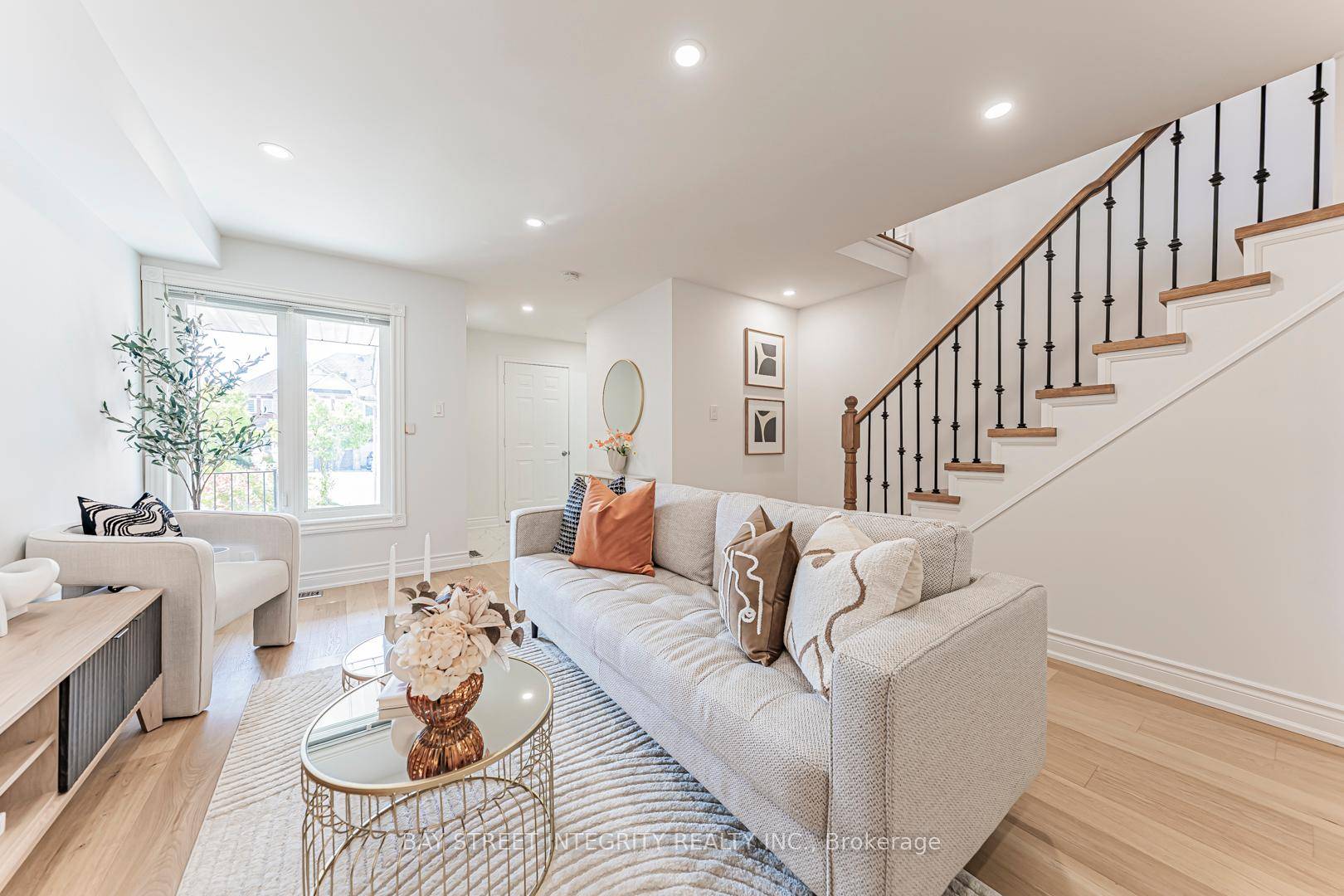 This Charming Brick Semi Detached Residence Sits On A Quiet, Family Friendly Street And Has Been Tastefully Updated Throughout.