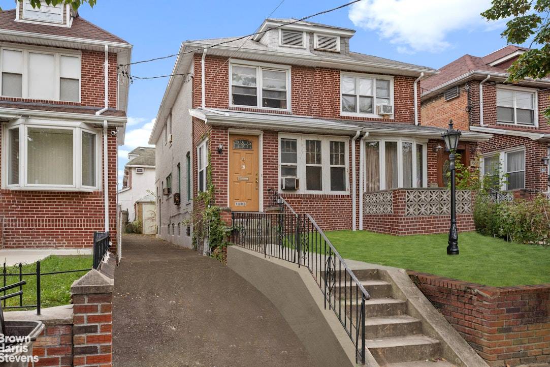 Welcome to 7603 10th Ave, a rare gem nestled in the heart of Dyker Heights !