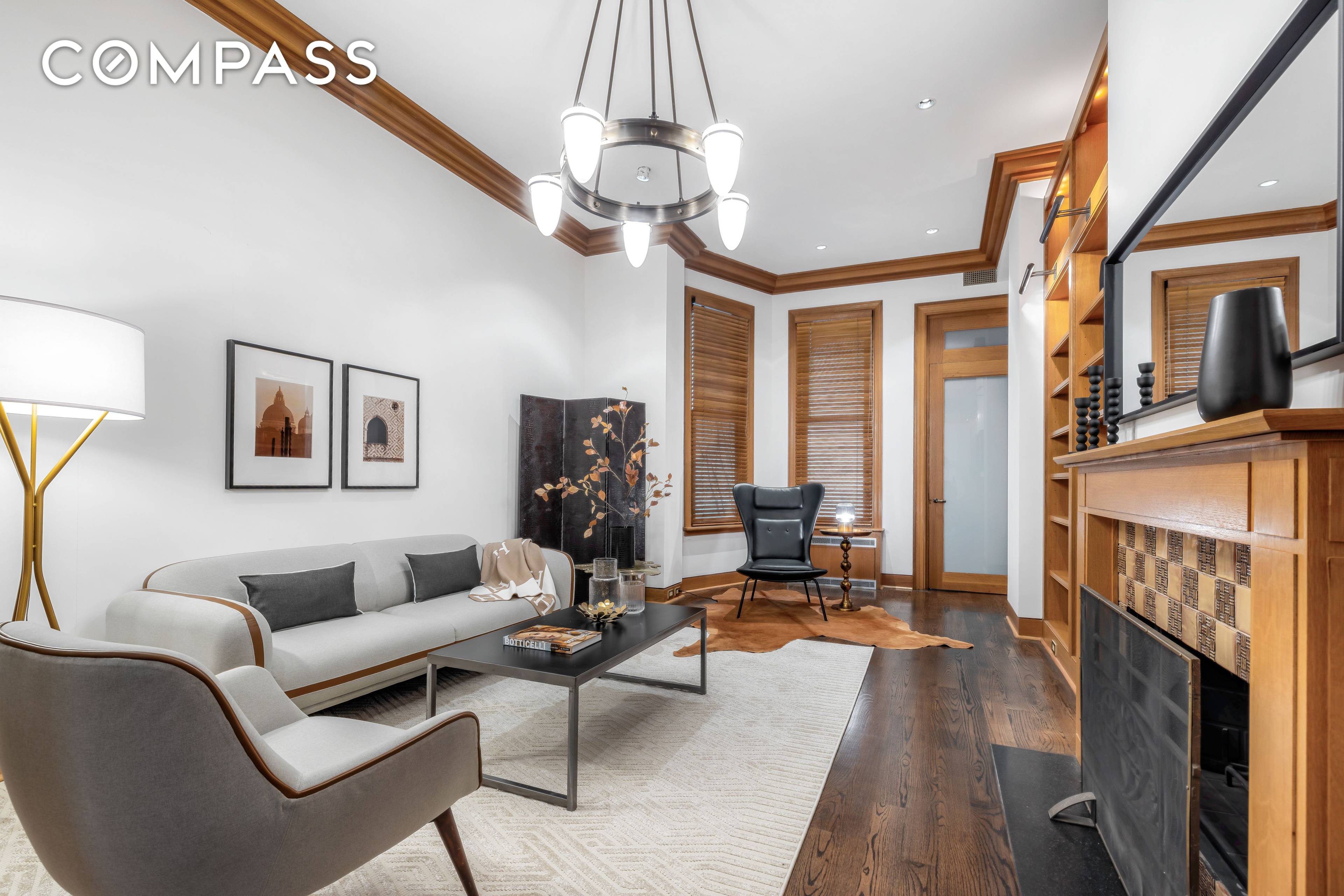 This pristine elegant five story townhouse is ideally located between Fifth and Madison Avenue on one of the finest streets in New York City Gold Coast.