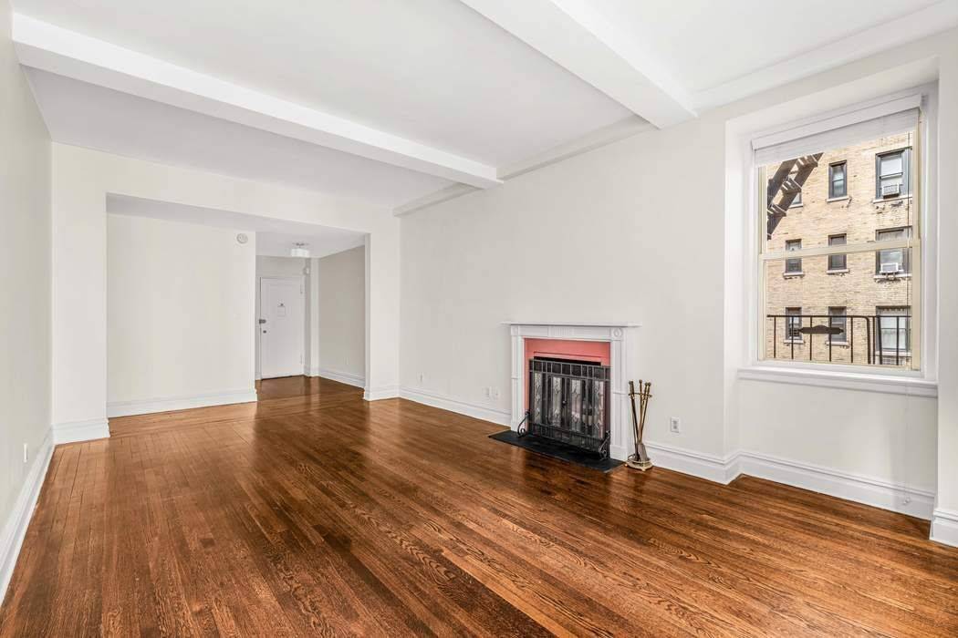 Prewar 2 Bedroom, 2 Bath, Park Avenue Condominium featuring wood burning fireplace, 9.