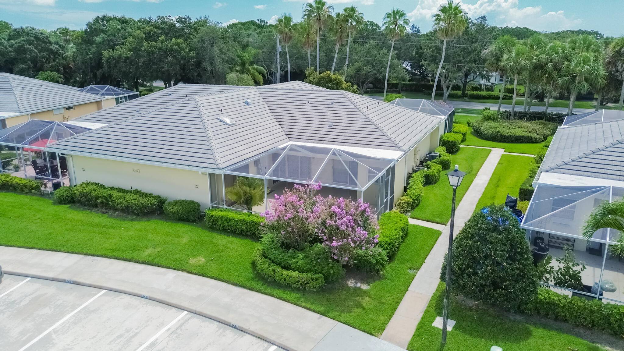 Welcome to this stylish 2 bed, 2 bath villa in Sun Terrace, St Lucie West !