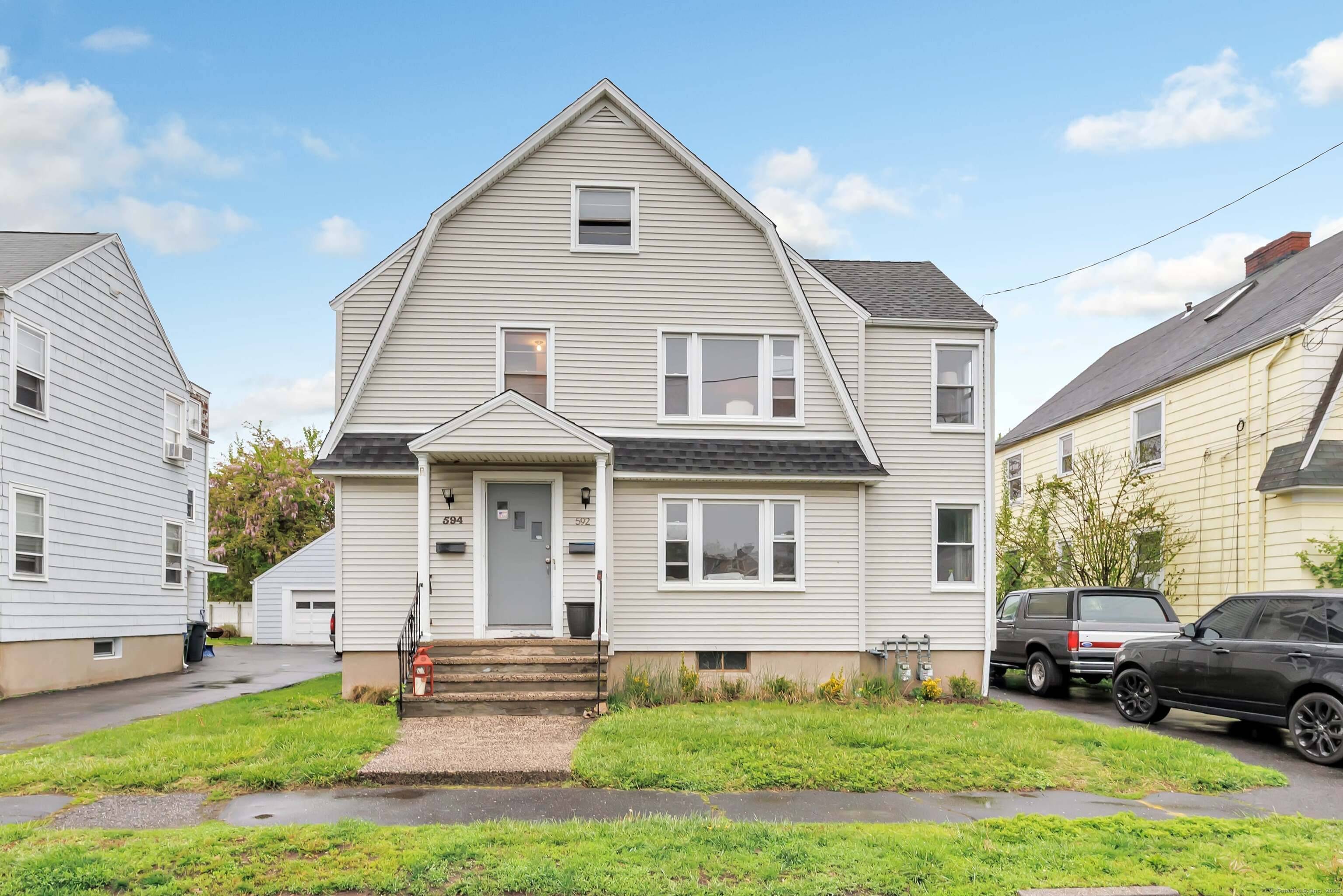 Welcome to this exceptional and fully renovated two family home in the heart of Black Rock.
