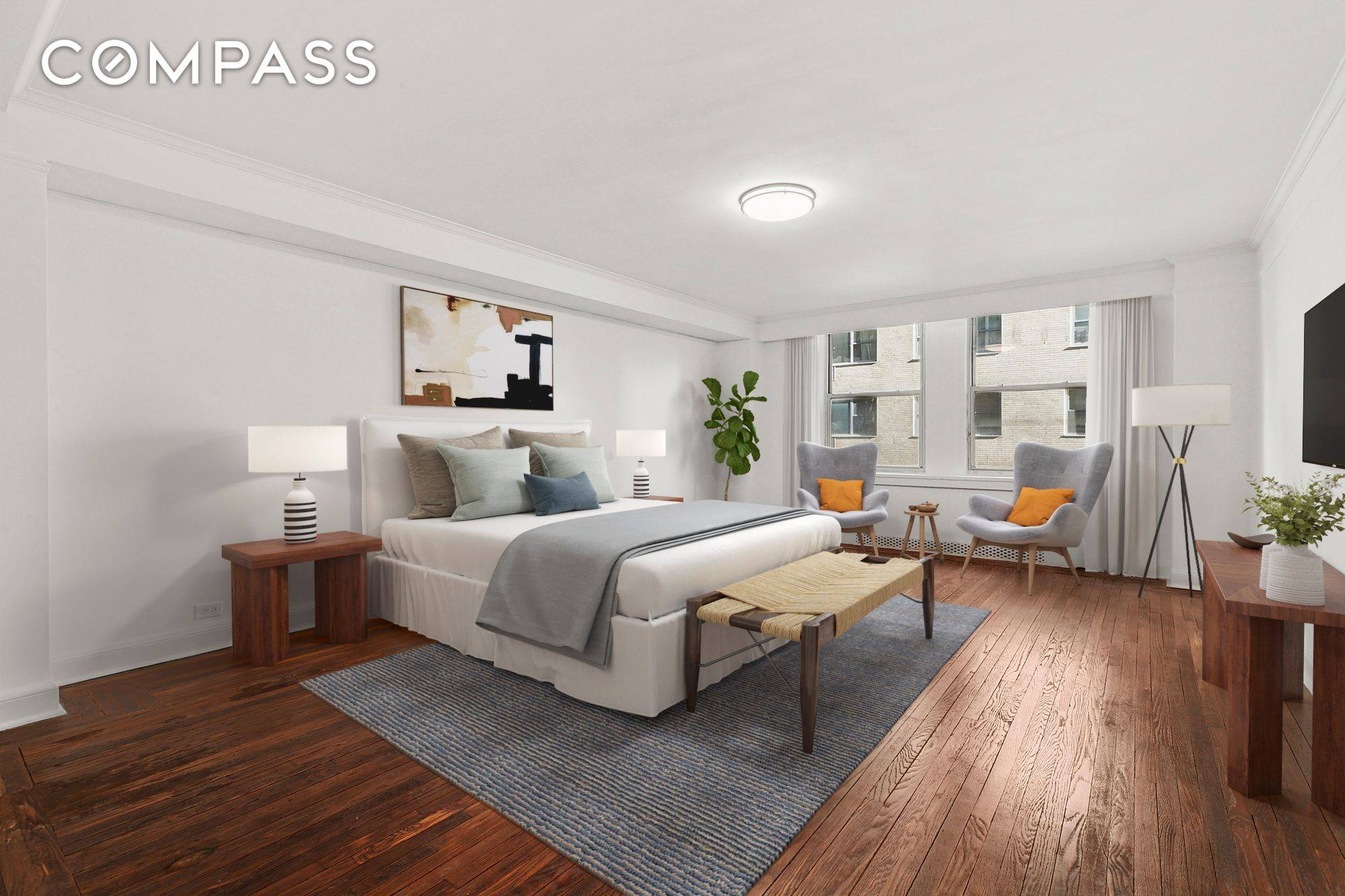 Spacious, Sunlit One Bedroom in a Premier Midtown Location Flooded with natural light and defined by its high ceilings, Residence 1108 at 111 East 56th Street is an exceptional one ...