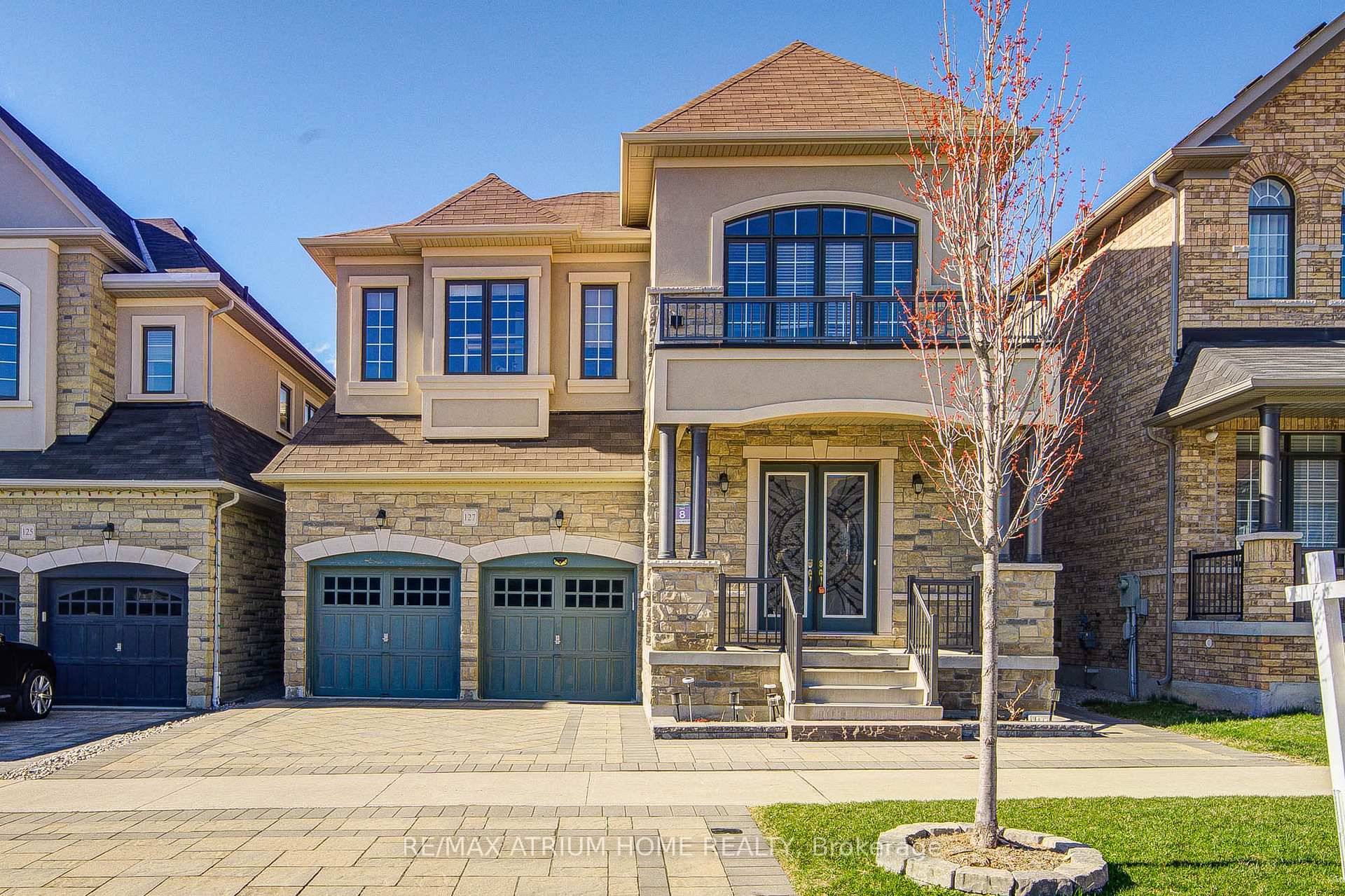 Stone Stucco Front, Luxury Custom Built Home by GreenPark.