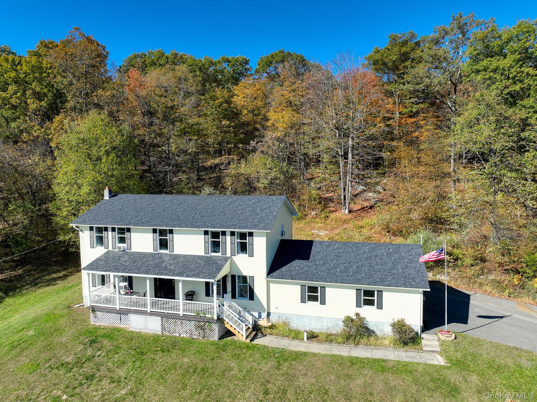 View this spacious home on almost 13 acres.
