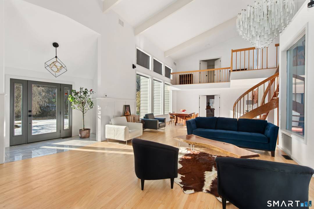 Recently reduced 100K, this very special property w pool tennis court on the Westport border, is minutes to shops, restaurants train.