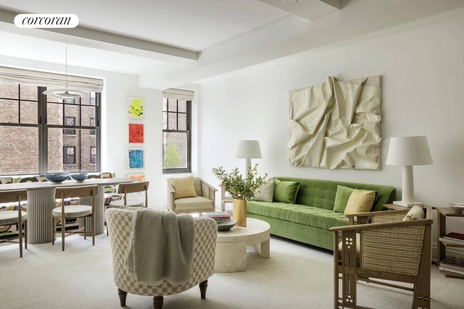 Designed by renowned architect and designer Thomas Juul Hansen, Residence 9F is a south facing two bedroom, two bathroom with powder room overlooking the tree lined streets of the Upper ...