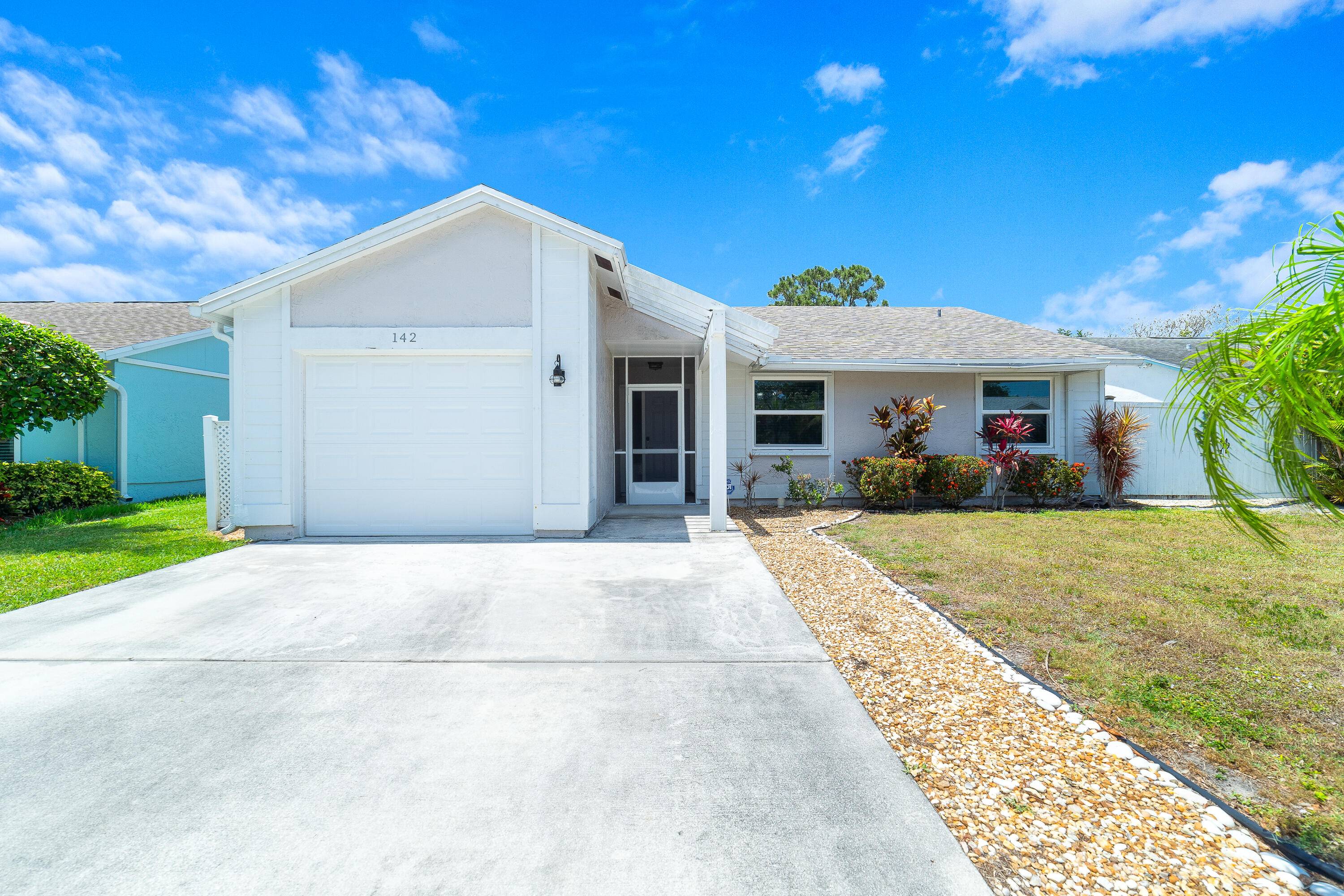 Welcome home to this immaculate 2 bedroom 2 bathroom opportunity located in the highly sought after, low HOA community of Jupiter Village.