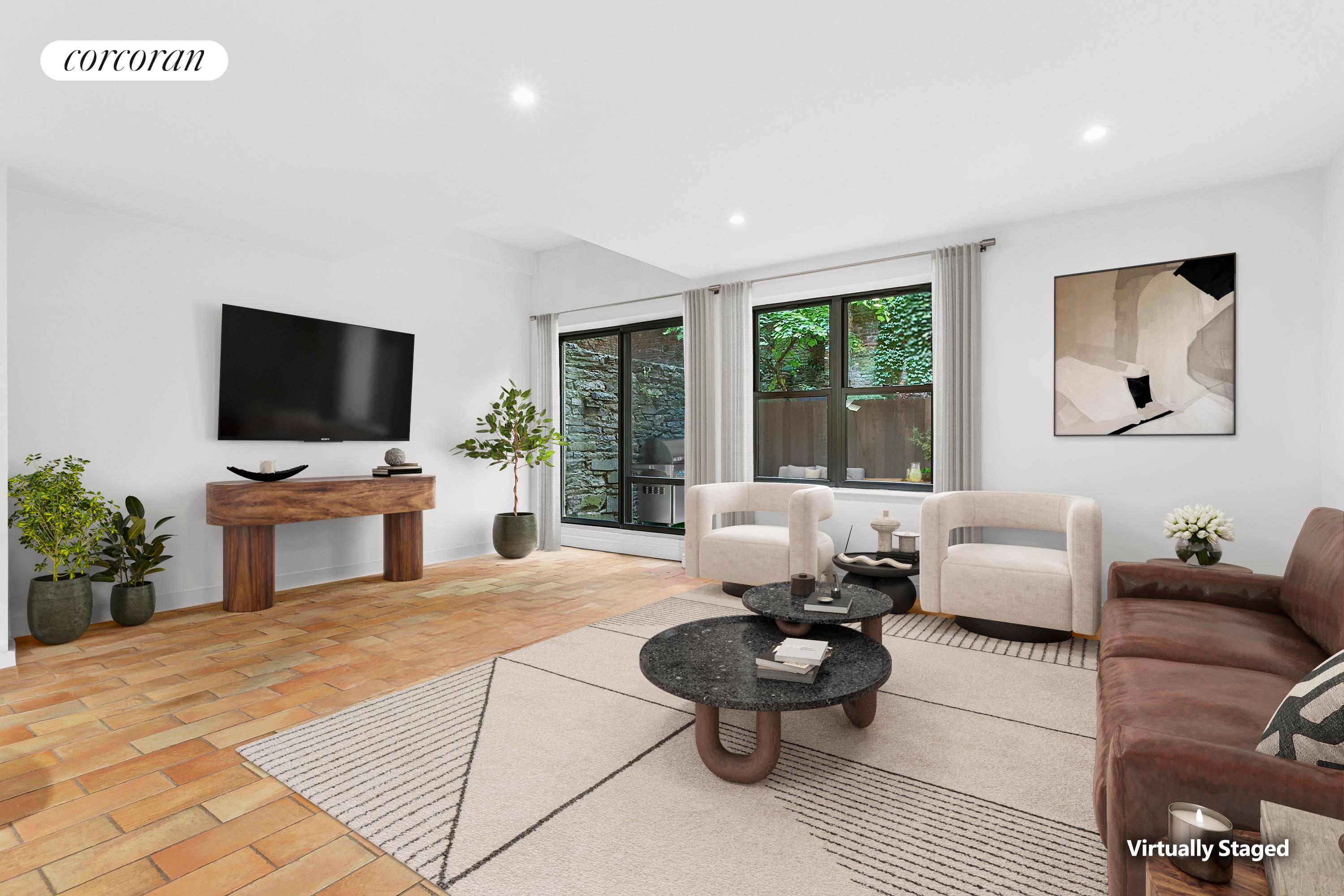 Nestled enchantingly between Horatio and Jane Streets in the vibrant West Village, this exquisite duplex at 822 Greenwich, 1C awaits you.