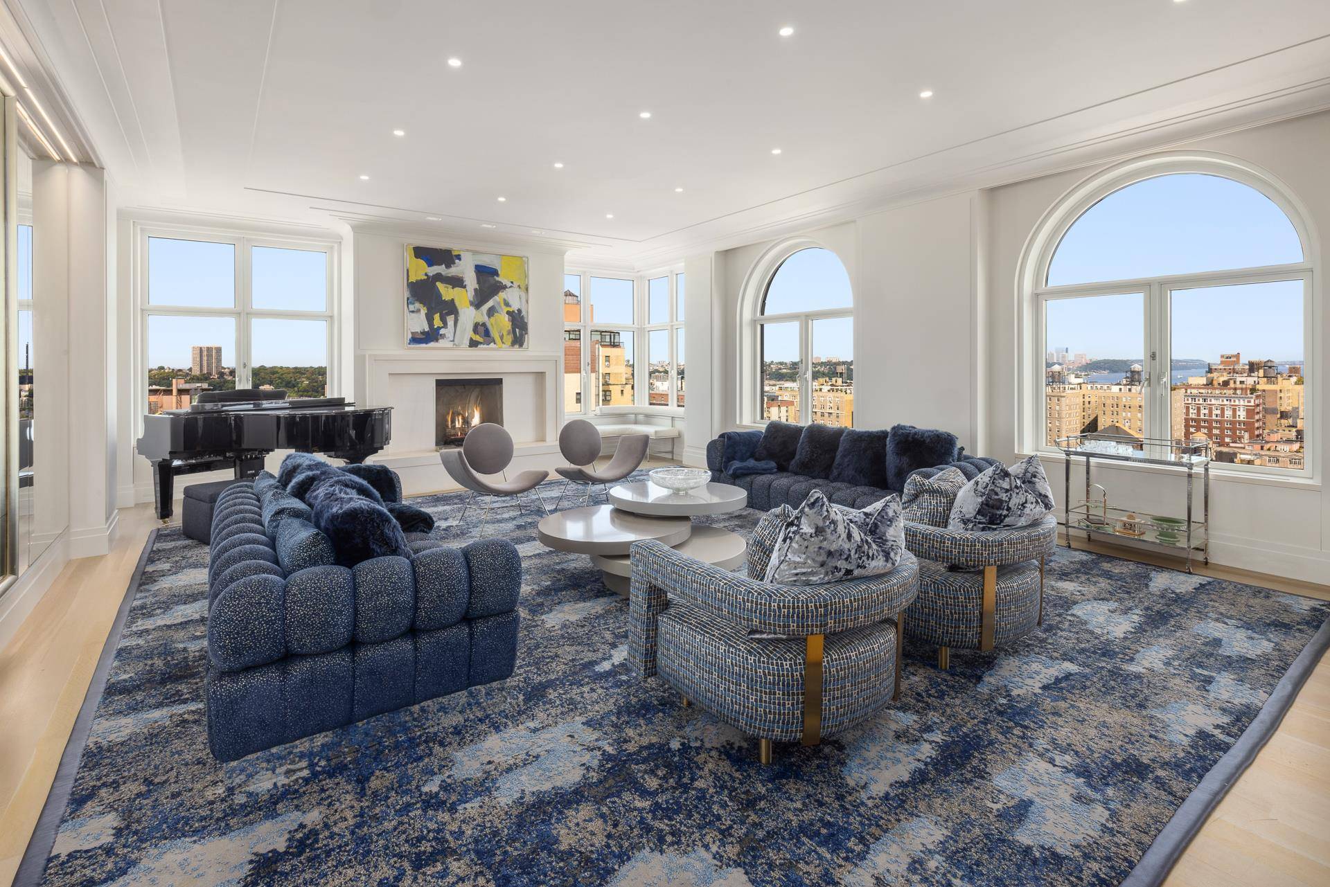 The penthouse at 535 West End Avenue is truly a one of a kind home !