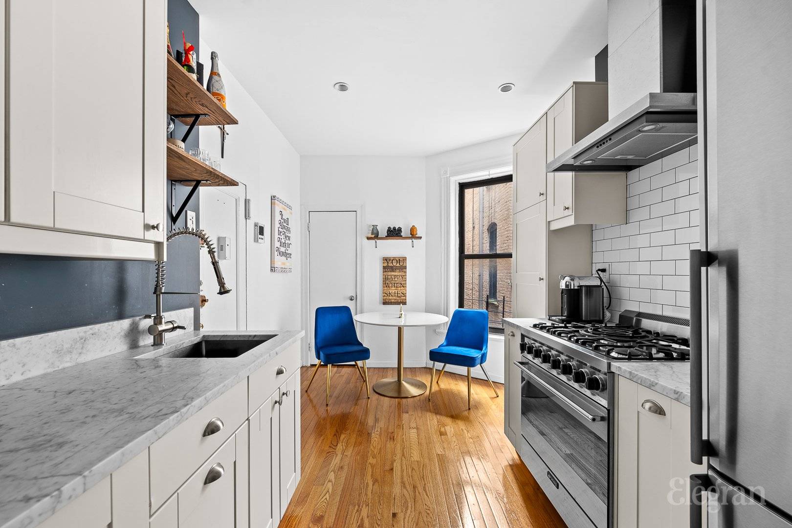 This charming 1 bedroom apartment has been tastefully renovated with a sophisticated European flair.
