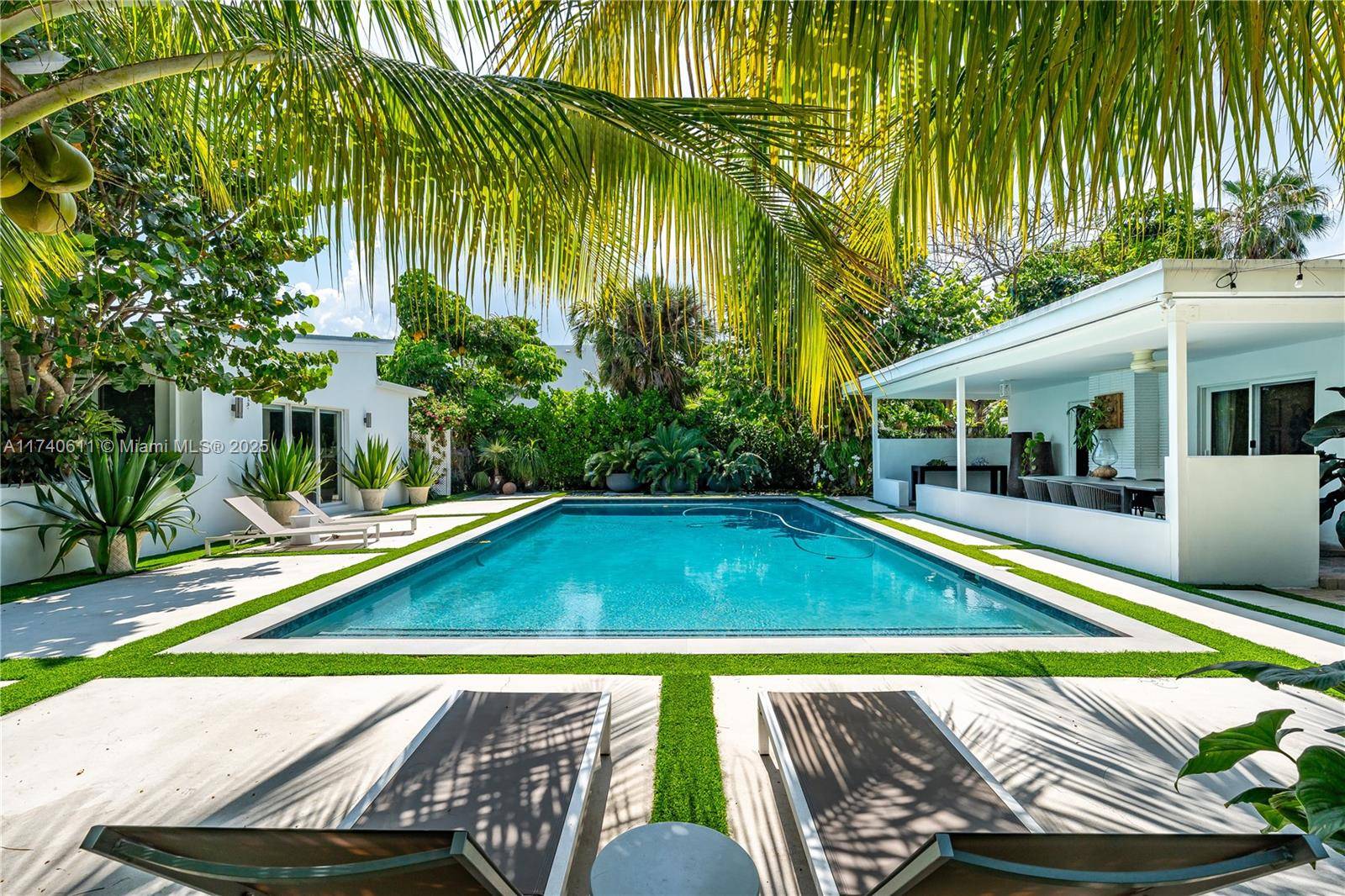 Exceptional Mid Century retreat in desirable Keystone Island guarded community.