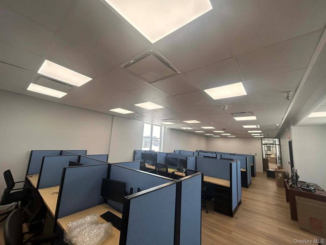 This move in ready second floor office space at 53 15 37th Avenue in Woodside, NY, offers a modern, fully built out layout designed for both efficiency and comfort.