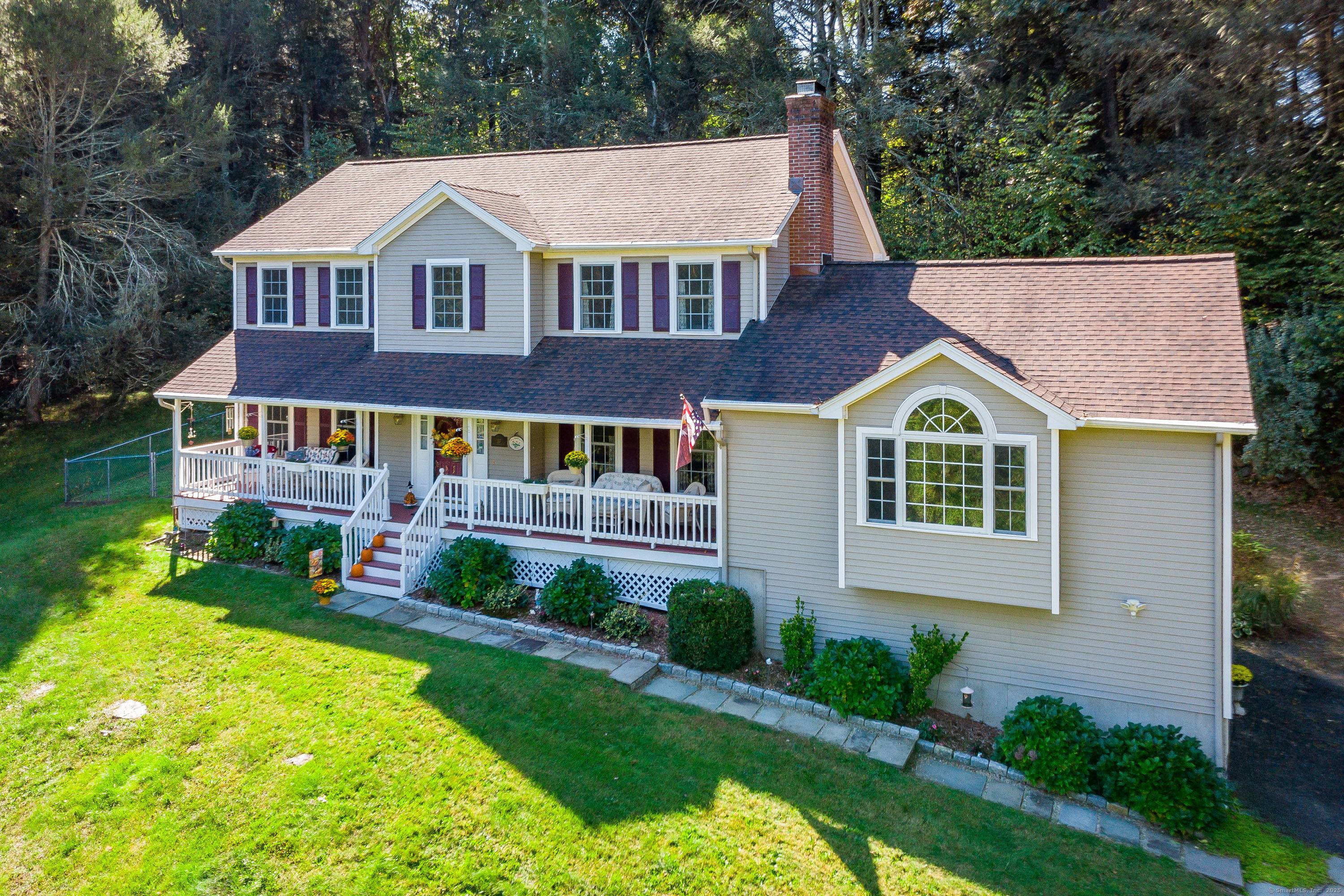 Nestled among over 6 acres of tranquil wooded solitude on Connecticut's Wine Trail, 27 Pole Bridge Road offers the best of both worlds the peace and charm of a Vermont ...