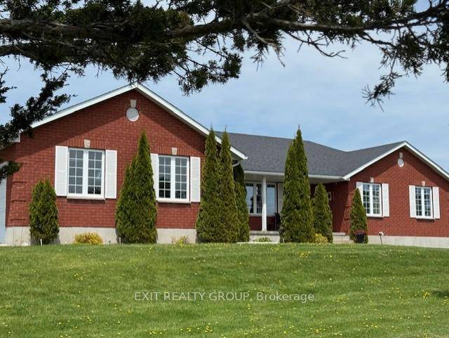 A beautiful, spacious home nestled into almost 90 acres just north of Belleville.