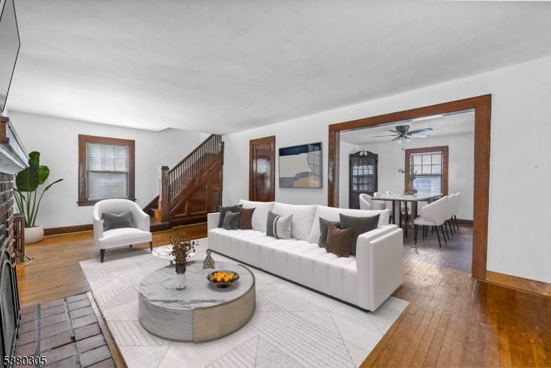 Located in East Orange's prestigious Presidential section, this charming Colonial blends timeless architecture with modern updates.
